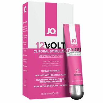 JO - Buzzing 12 Volt Stimulerende Clitoris Gel - 10 ml
