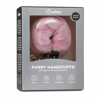 Easytoys Fetish - Bonten handboeien - roze