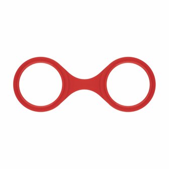 EasyToys - Flexibele siliconen handboeien - Rood