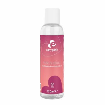 EasyGlide Ros&eacute; Bubbels Glijmiddel op Waterbasis - 150 ml