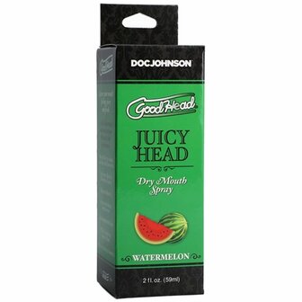 Doc Johnson - GoodHead Juicy Head Dry Mouth Spray - Watermeloen - 60 ml