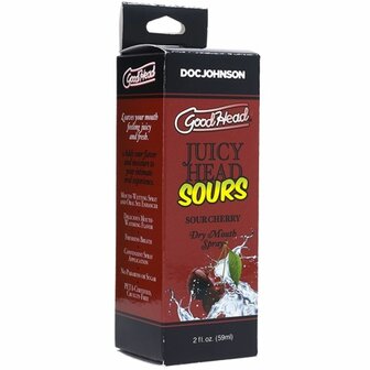 Doc Johnson - GoodHead Juicy Head Dry Mouth Spray Sour -  Kers - 60 ml