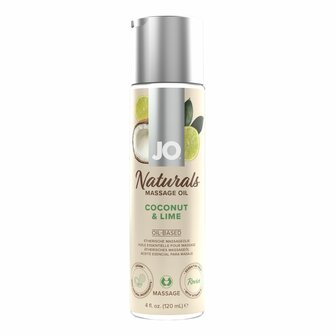 JO - Naturals Massage Oil Coconut En Lime - 120 ml