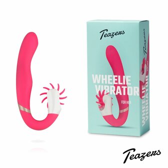 Teazers &ndash; Wheelie Vibe Vibrator &ndash; Roze