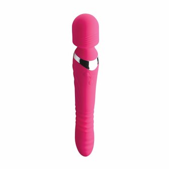 INMI - Ultra Thrust-Her Vibrerende Siliconen Wand - Roze
