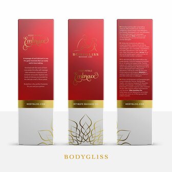 BodyGliss - Massage Olie En Glijmiddel in 1 Rozenblaadjes -150 ml