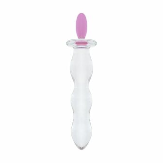 Gildo - No. 35 Glazen Dildo Hartvorm - 18.8 cm