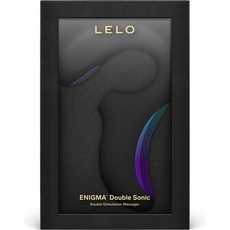 LELO - ENIGMA Double Sonic A-spot vibrator - Zwart