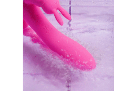 Teazers &ndash; Dubbele Rabbit Vibrator &ndash; Roze
