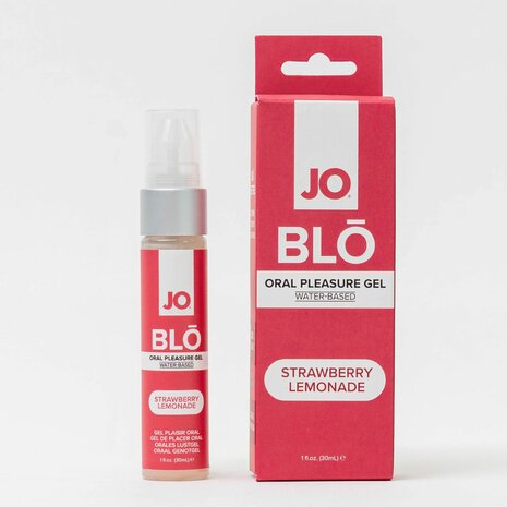 JO - BLŌ Oral Pleasure Gel Strawberry Lemonade - 30ml
