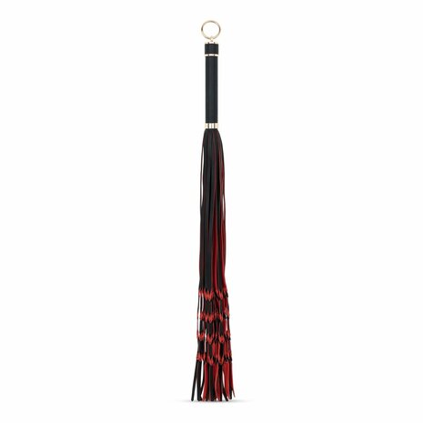 Easytoys Fetish - Flogger 64 cm - Rood en Zwart
