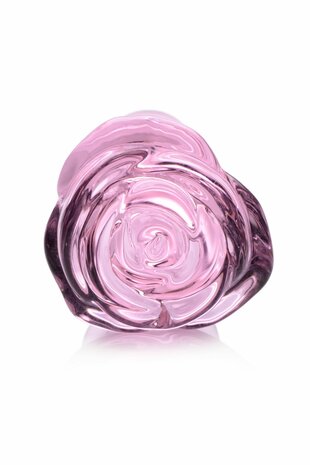 BOOTY SPARKS - Rose Glass Voor haarplug Small - Roze