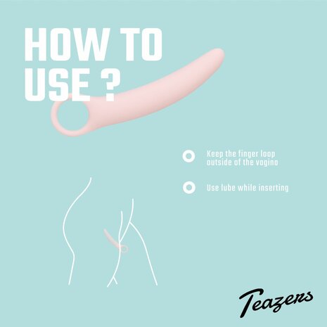 Teazers - Dilatatorenset 3-delig - Roze