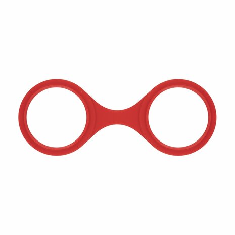 EasyToys - Flexibele siliconen handboeien - Rood