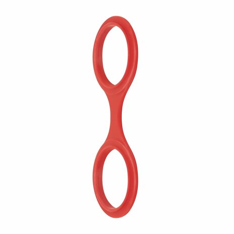 EasyToys - Flexibele siliconen handboeien - Rood