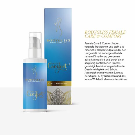 BodyGliss - Female Care Collection Care & Comfort Siliconen - 100 ml