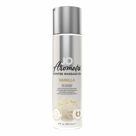 JO - Aromatix Geur Massageolie Vanille -120 ml