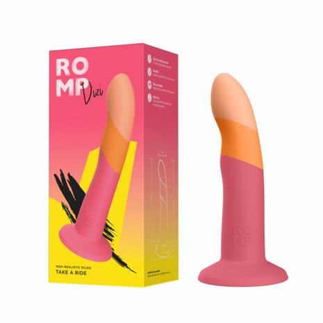 ROMP &ndash; Dizi Realistisch Dildo &ndash; roze