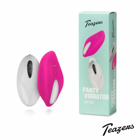 Teazers &ndash; Panty Pleasure Clitoris Vibrator &ndash; Roze