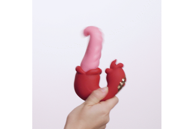 Teazers &ndash; Double Tongue Vibrator &ndash; Roze