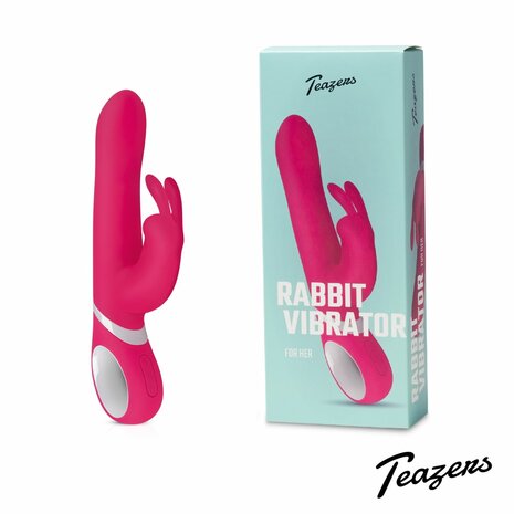 Teazers &ndash; Rabbit Vibrator &ndash; Roze