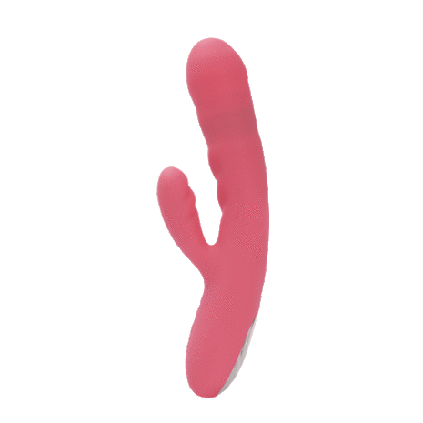 SVAKOM - Avery Thrusting Rabbit Vibrator - Aardbei Roze