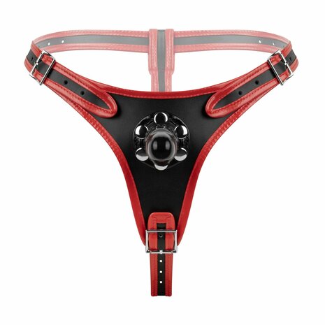 Easytoys Fetish - Triple Dildo Strap-On Harness