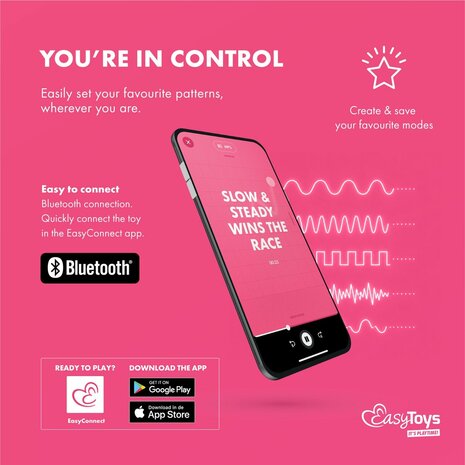 EasyConnect - Vibrerende Cockring Leo app gestuurd
