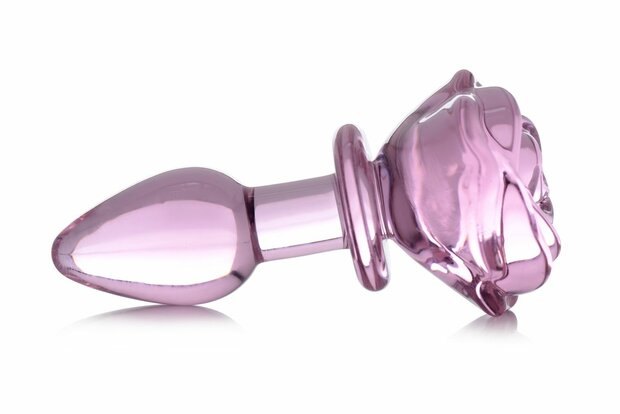 BOOTY SPARKS - Rose Glass Voor haarplug Small - Roze
