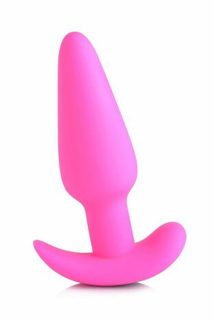 BANG! - Vibrerende buttplug Afstandsbediening - Roze