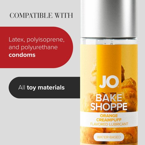 JO - Bake Shoppe Orange Creampuff Glijmiddel - 60ml