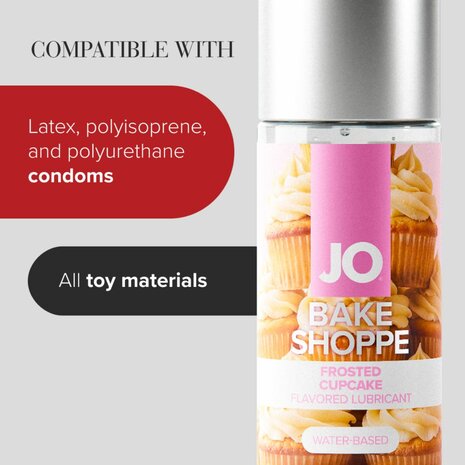 JO - Bake Shoppe Frosted Cupcake Glijmiddel - 60ml