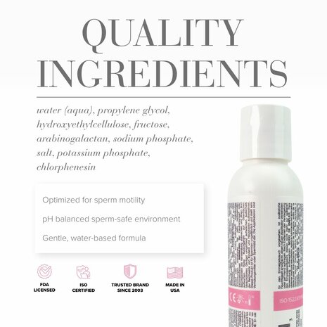 System JO - Actively Trying (TTC) Glijmiddel 120 ml