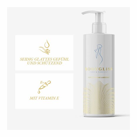BodyGliss - Female Care Collection Care & Comfort Siliconen - 250 ml