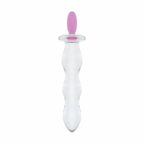 Gildo - No. 35 Glazen Dildo Hartvorm - 18.8 cm