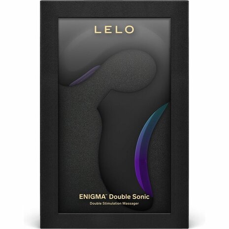 LELO - ENIGMA Double Sonic A-spot vibrator - Zwart
