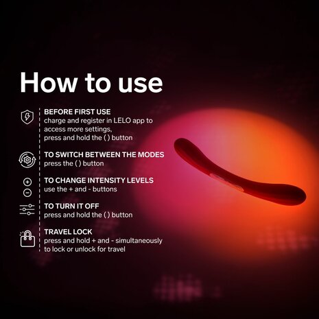 LELO - Boomerang Dubbele Vibrator - Cerise