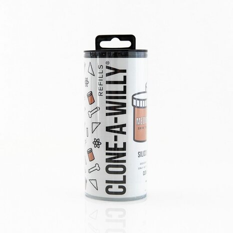 Clone-A-Willy - Navulling Siliconenrubber - Medium Huidtint