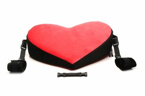 XR Brands - Bondage Kussen - Rood & Zwart