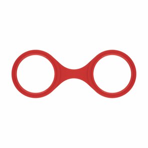 EasyToys - Flexibele siliconen handboeien - Rood