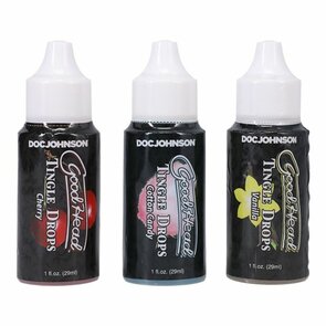 Doc Johnson - GoodHead Tingle Drops 3 smaken - 29 ml