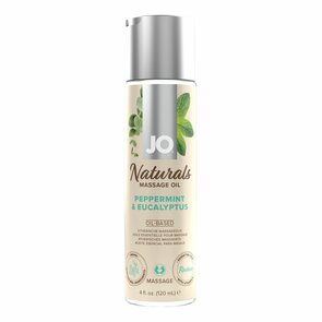 JO - Naturals Massage Oil Peppermint En Eucalyptus - 120 ml