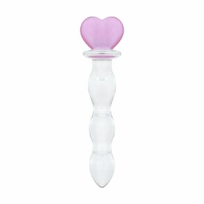 Gildo - No. 35 Glazen Dildo Hartvorm - 18.8 cm